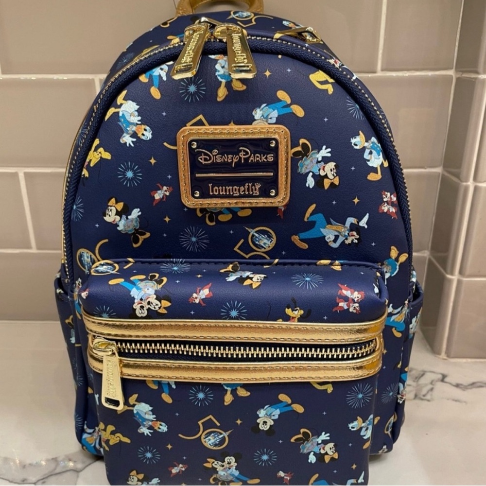 Disney 50th Anniversary Loungefly Mini Backpack